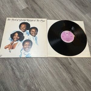THE BEST OF GLADYS KNIGHT & THE PIPS 1976 vinyl lp record album. Excellent cond